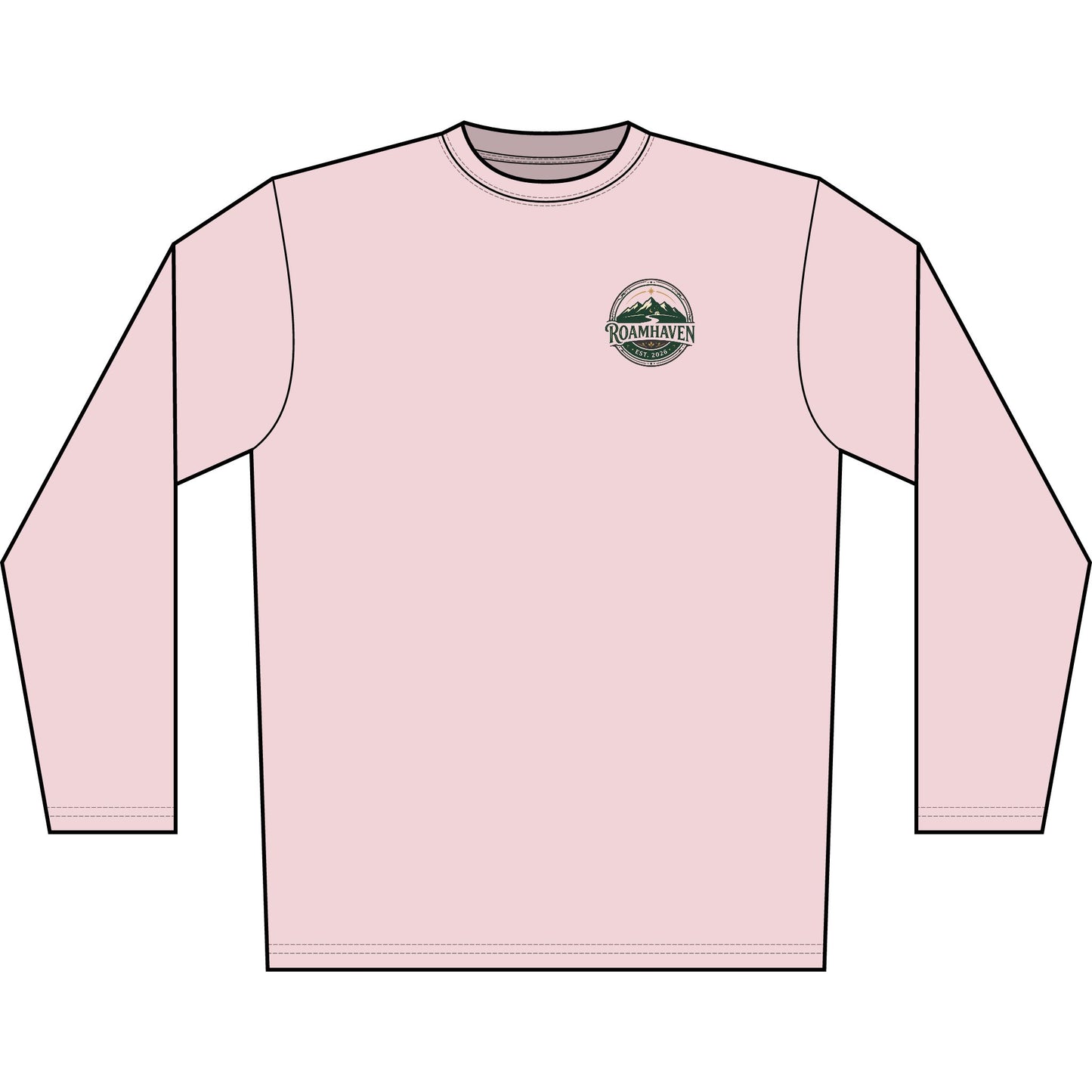 Roamhaven Mountain Logo Long Sleeve Shirt