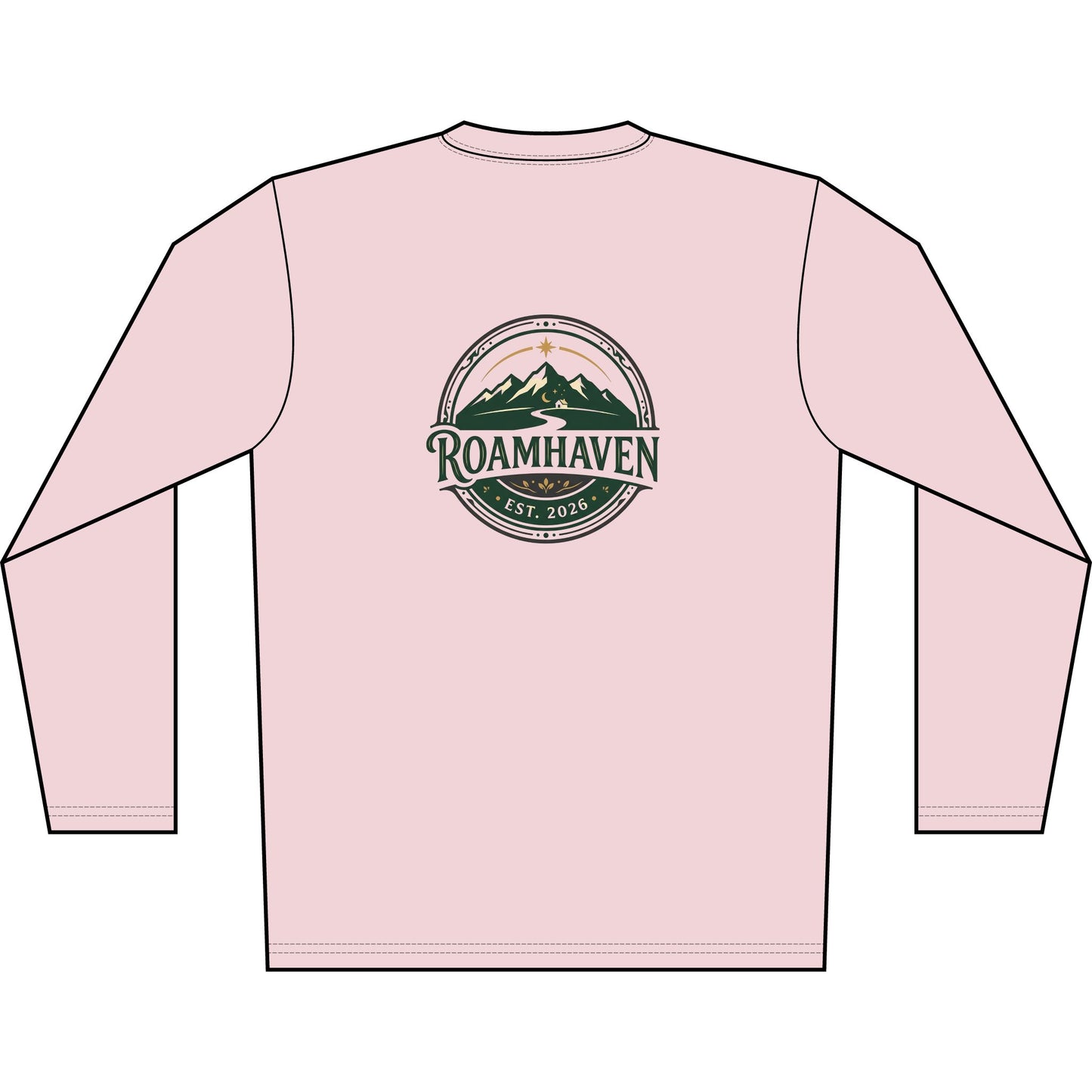 Roamhaven Mountain Logo Long Sleeve Shirt