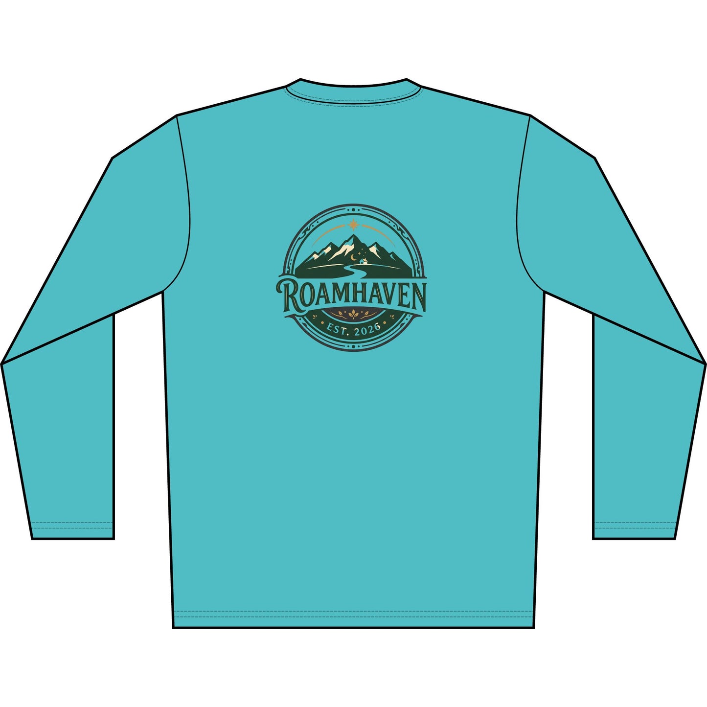 Roamhaven Mountain Logo Long Sleeve Shirt