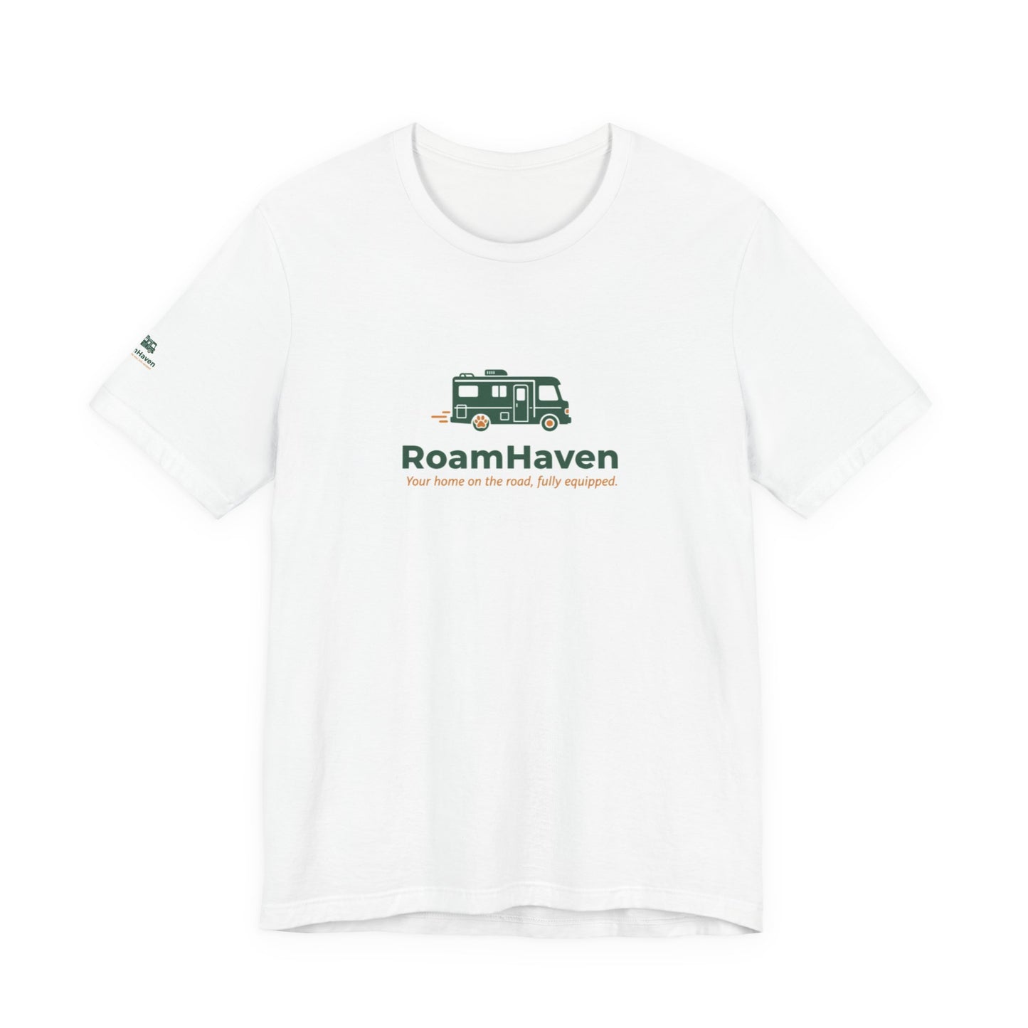 RoamHaven RV T‑Shirt — 'RoamHaven' Adventure Camper Graphic Tee
