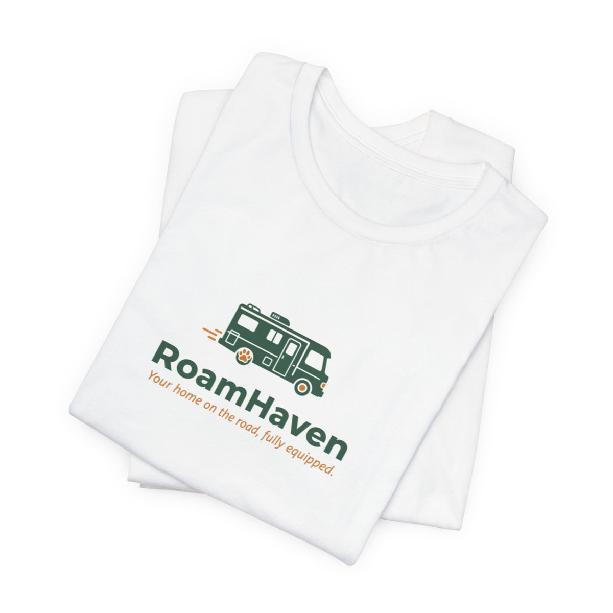 RoamHaven RV T‑Shirt — 'RoamHaven' Adventure Camper Graphic Tee