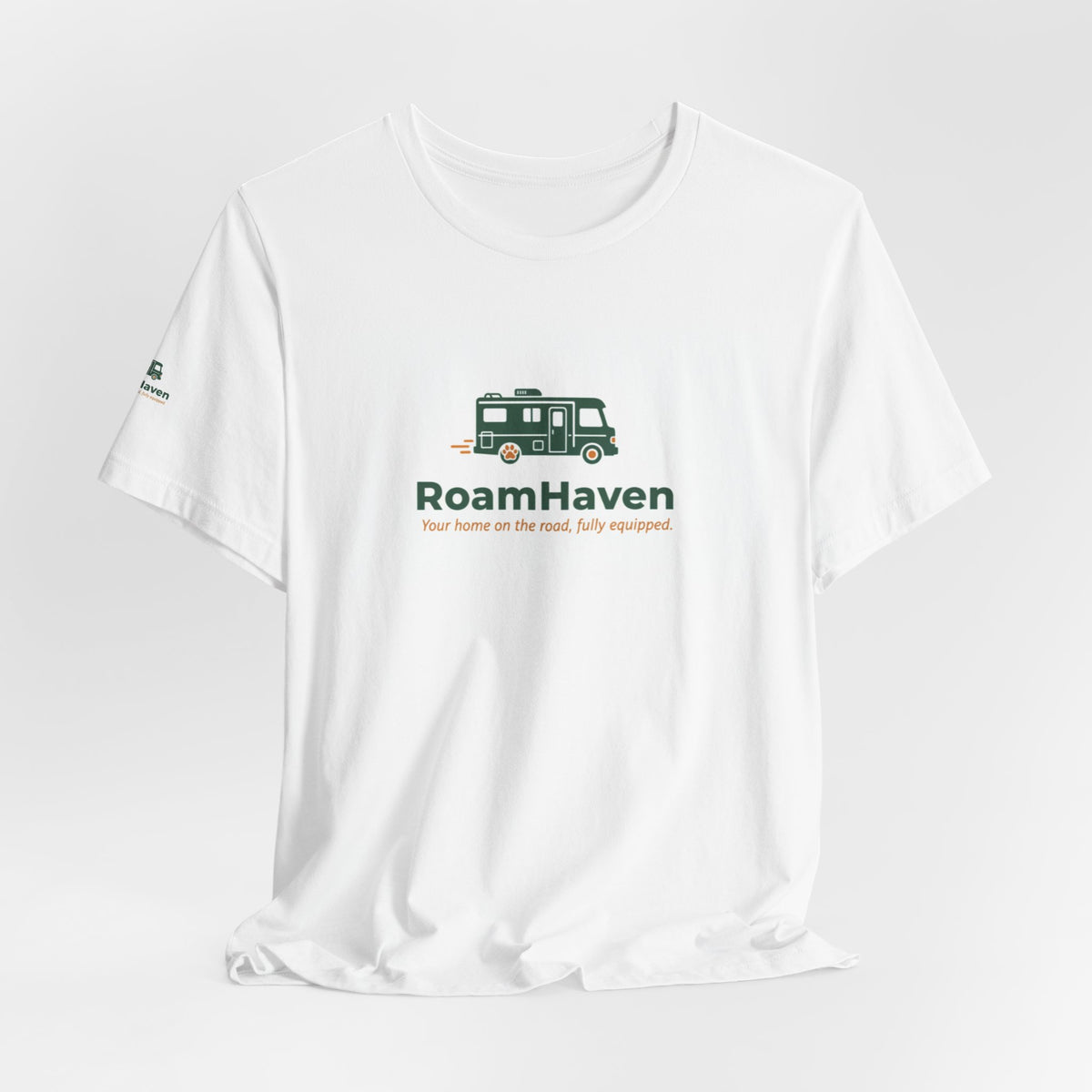 RoamHaven RV T‑Shirt — 'RoamHaven' Adventure Camper Graphic Tee