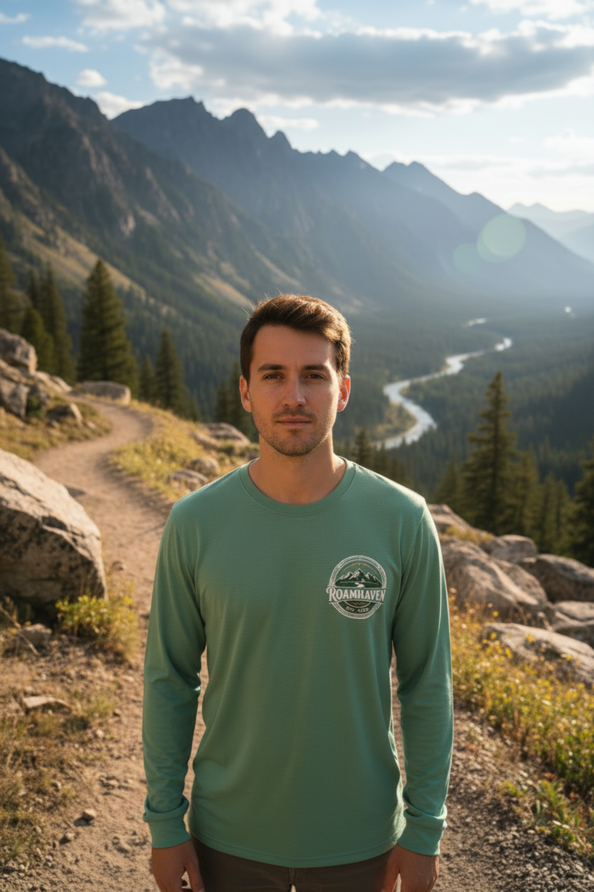 Roamhaven Long Sleeve Shirt - Front View